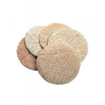 Disques exfoliants en LOOFAH (luffa) pour le visage 5 pces