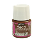 Peinture acrylique P.BO deco brillante 45ml - 144 - Choco