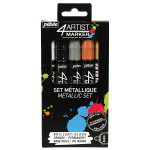 Feutre peinture 4Artist Marker 4 mm - Assortiment métal