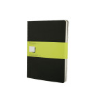 CARNET MLSK GRD NOIR X3 PBLANC