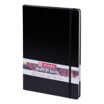 Carnet de croquis Noir 140 g/m² 80 feuilles - 21 x 29,7 cm (A4)