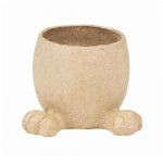 Coquetier lapin en papier mâché 7 x 6 x 6 cm - Décopatch